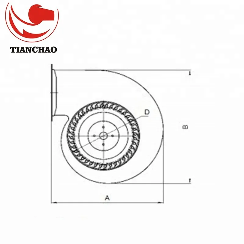 
110/220V China Centrifugal blower fan 