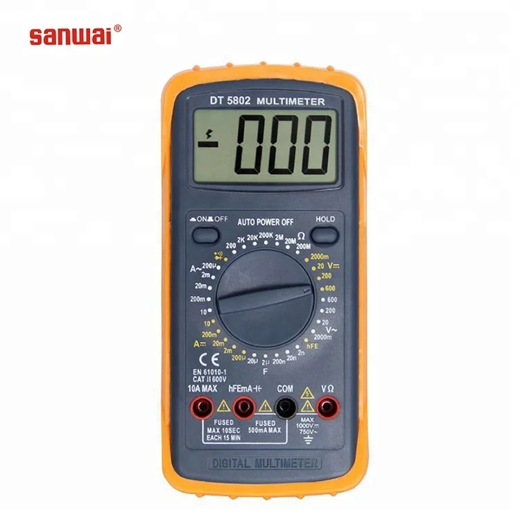 Digital multimeter DT5802 low price digital multimeter