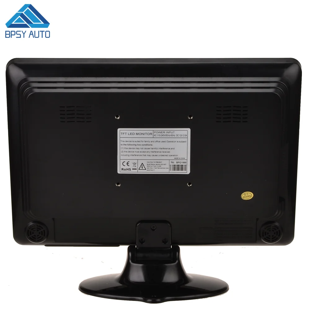 OEM 12 Inch Computer LCD Monitor Widescreen 16:10 12.1 Inch LCD Desktop PC Monitor 12V DC Input