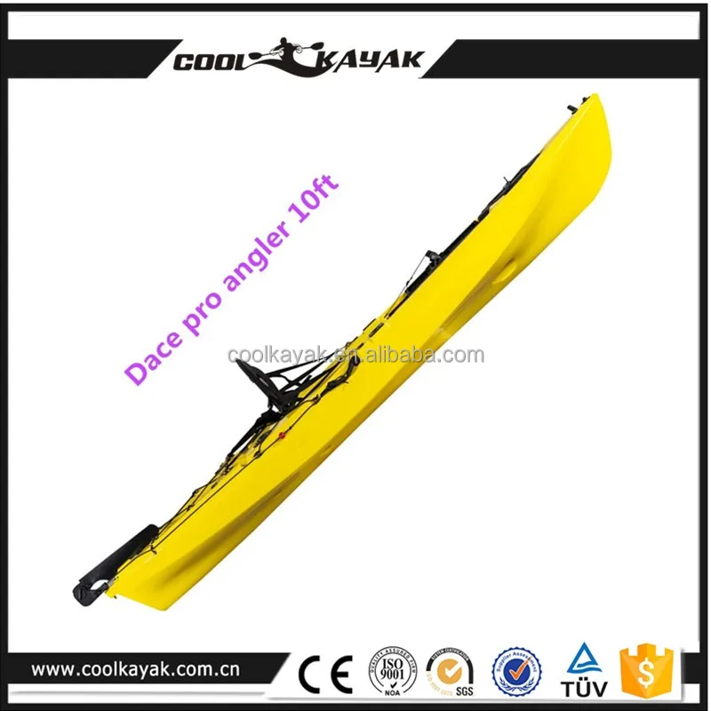 China double fishing kayak pedal drive kayak with stabilizer