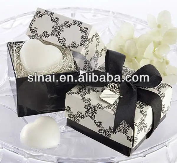 Promotion Gift Soap / Wedding White Heart Shape Scented Soap