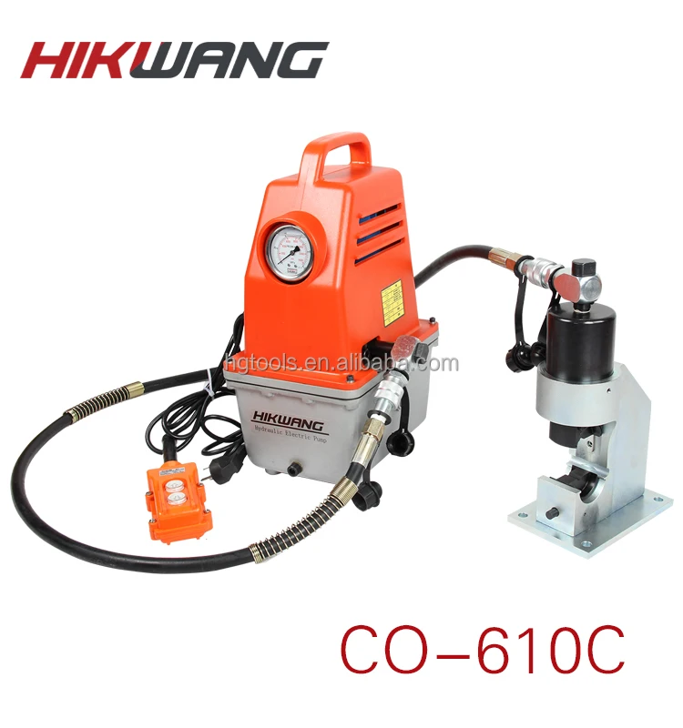 two stage EP-510 hydraulic crimping tool for copper c clamps