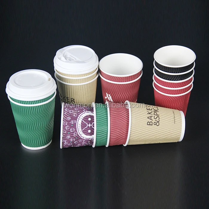 
Where Can I Buy Disposable Ripple Paper Coffee Cups 