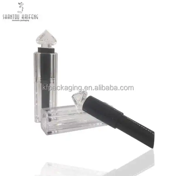 
Novelty Luxury Mini Lipstick tube with Gold Crown Cap 