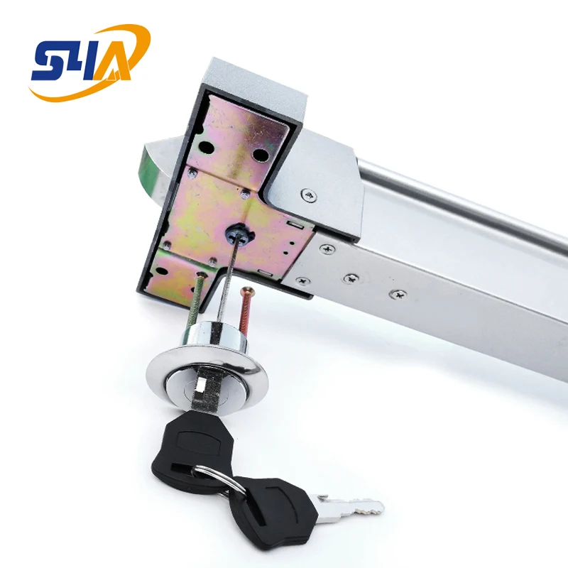 Stainless steel Exit Panic bar for single leaf and Double Leaf Door