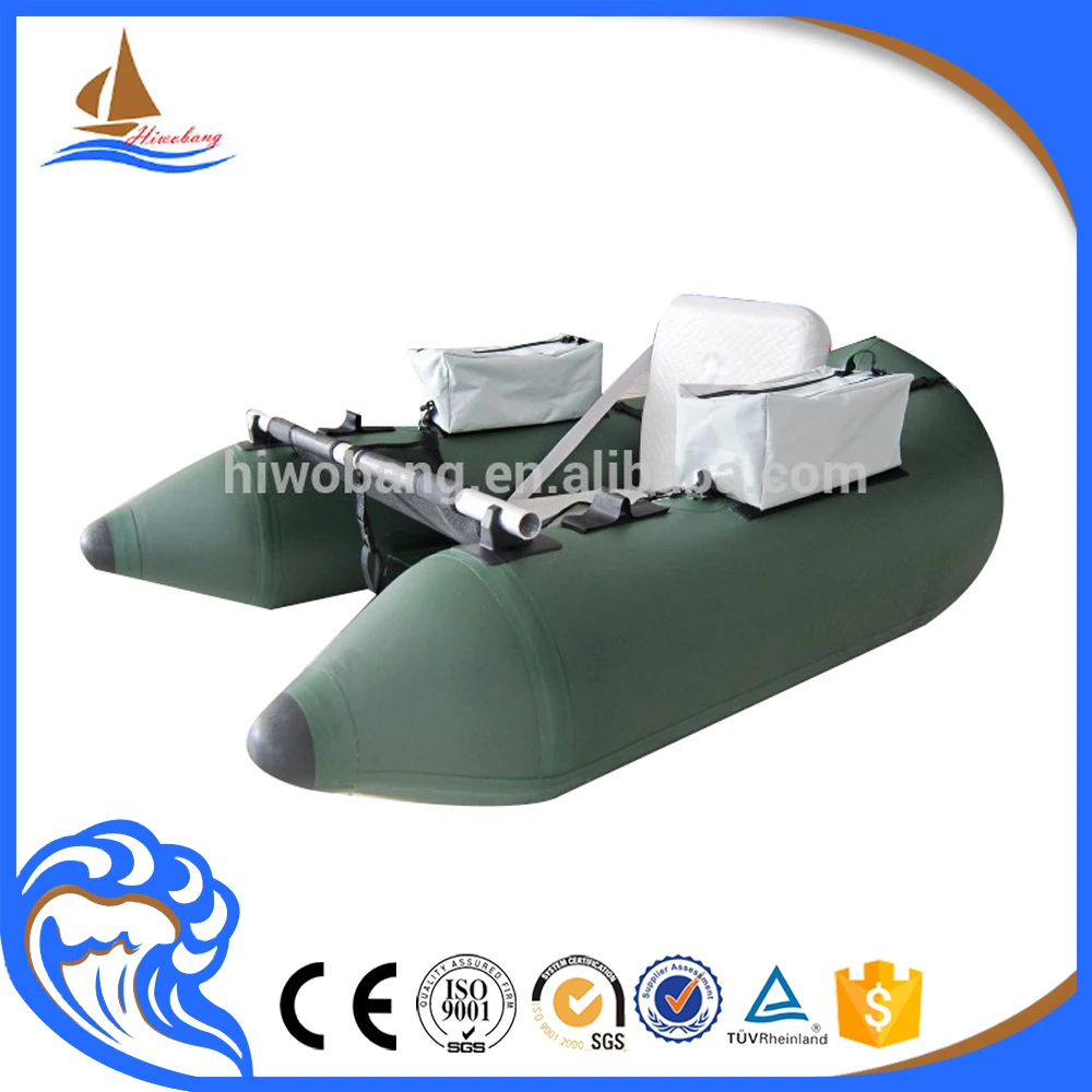 float tube PVC inflatable pontoon belly boat