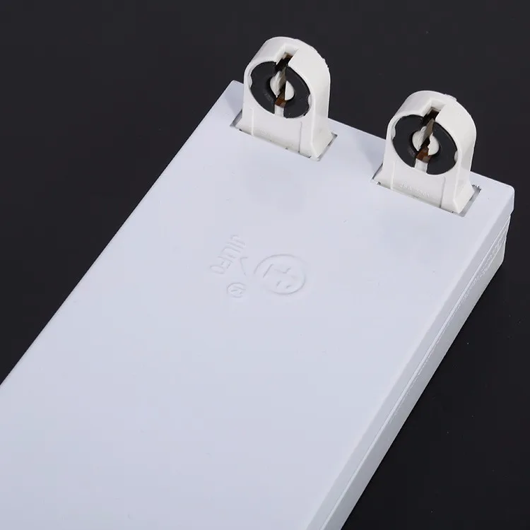 Двойной держатель лампы T8 прямые продажи от производителя аварийный пакет для 18-19 Вт ламповый Светильник t8 светильник на