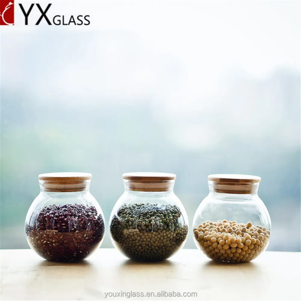 
Hot sale 500ml borosilicate glass sealed jam jar for sale 