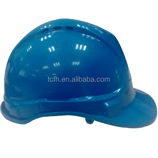 CE industrial ventilation safety helmet with chin strap