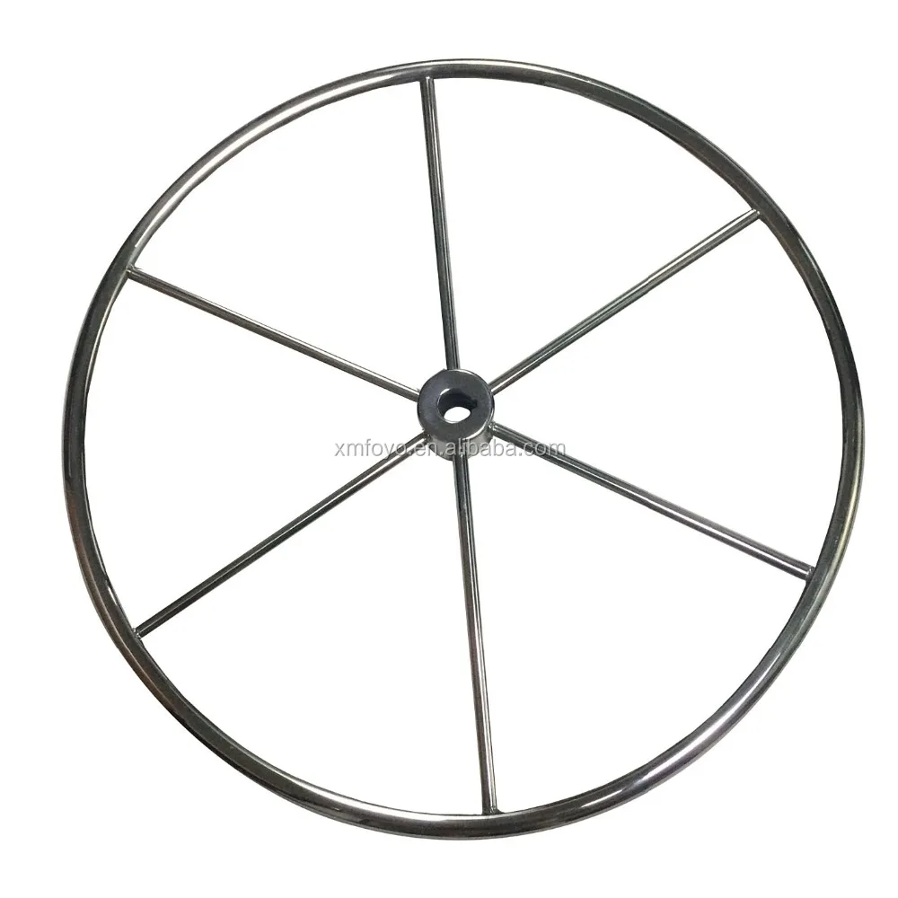 Рулевое колесо для лодок, размер 1 дюйм, с 6 спицами, для морских лодок, аксессуары