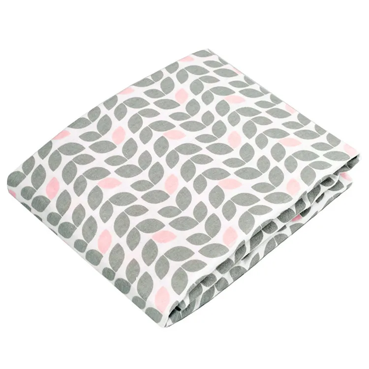 
100%Cotton fitted crib sheet custom design high quality baby sheet 