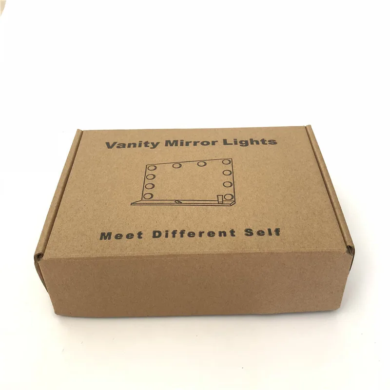 
Hollywood Super Star Style Makeup Mirror Vanity LED Light Bulbs Kit with USB Cable Power Supply 