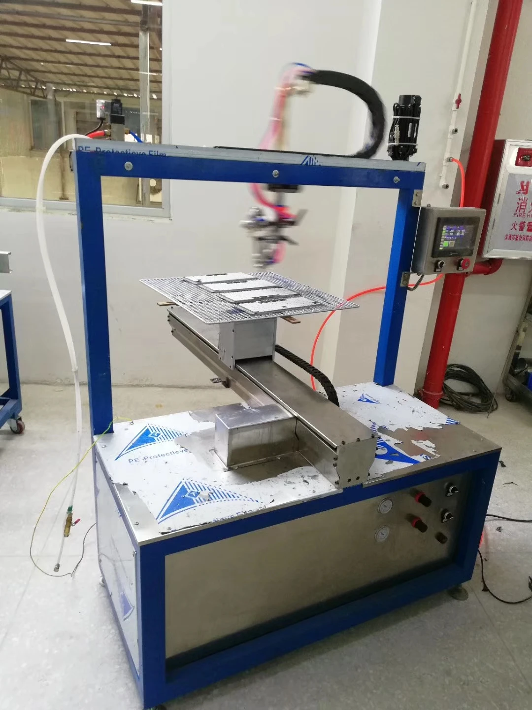 
automatic painting surround spraying equipment spray painting auto spray paint machine 