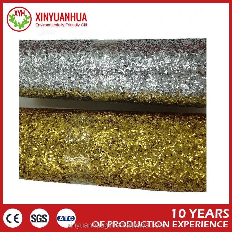 Elegant Metallic Gold Glitter Cardstock