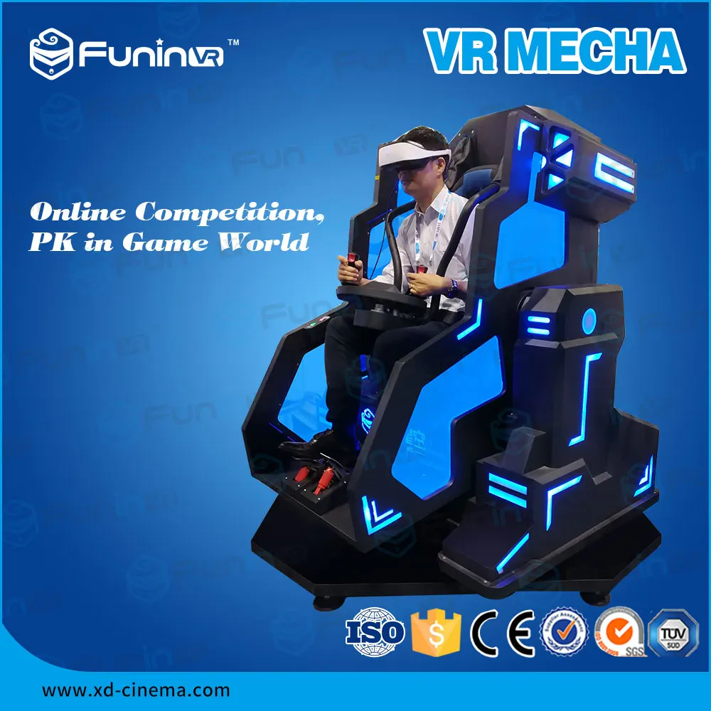 
Children market popular VR Mecha Simulator theme park dinosaur 9d vr equipment 