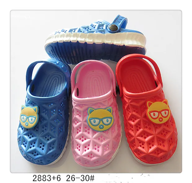Injection Eva clog kids Outsole Material and outdoor Garden USE Safety Baby Shoes