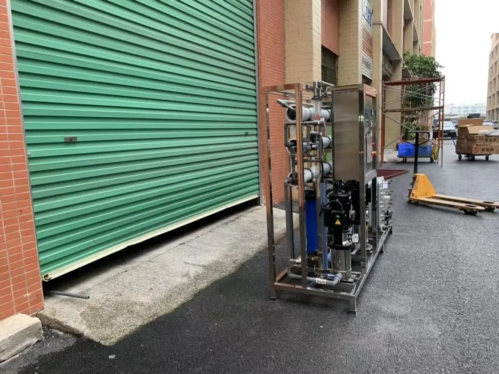 250 LPH 2 Stage RO water treatment filter system plant with EDI for Ultra-pure water