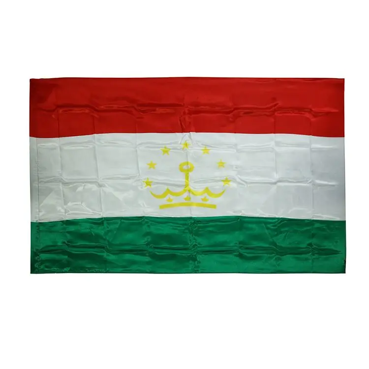 Custom logo clear printing green white red stripes cheap price for outdoor advertising banner flag