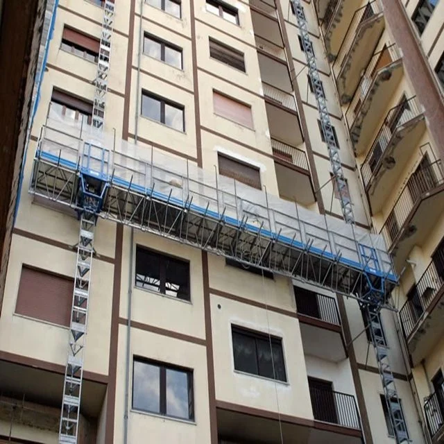 hot sale high building construction equipment of mast climbing work platform