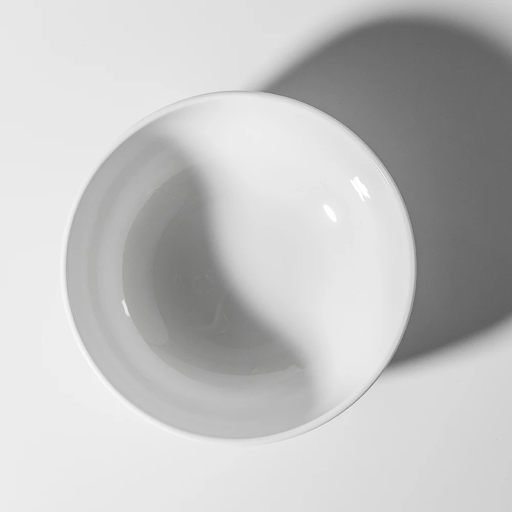 Тонкого фарфора столовая посуда Современная уникальная керамическая миска из тонкостенного фарфора