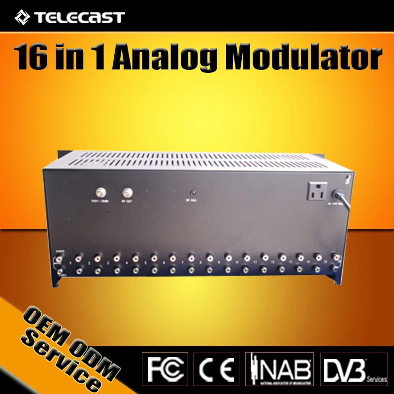 catv analog system fixed channel modulator