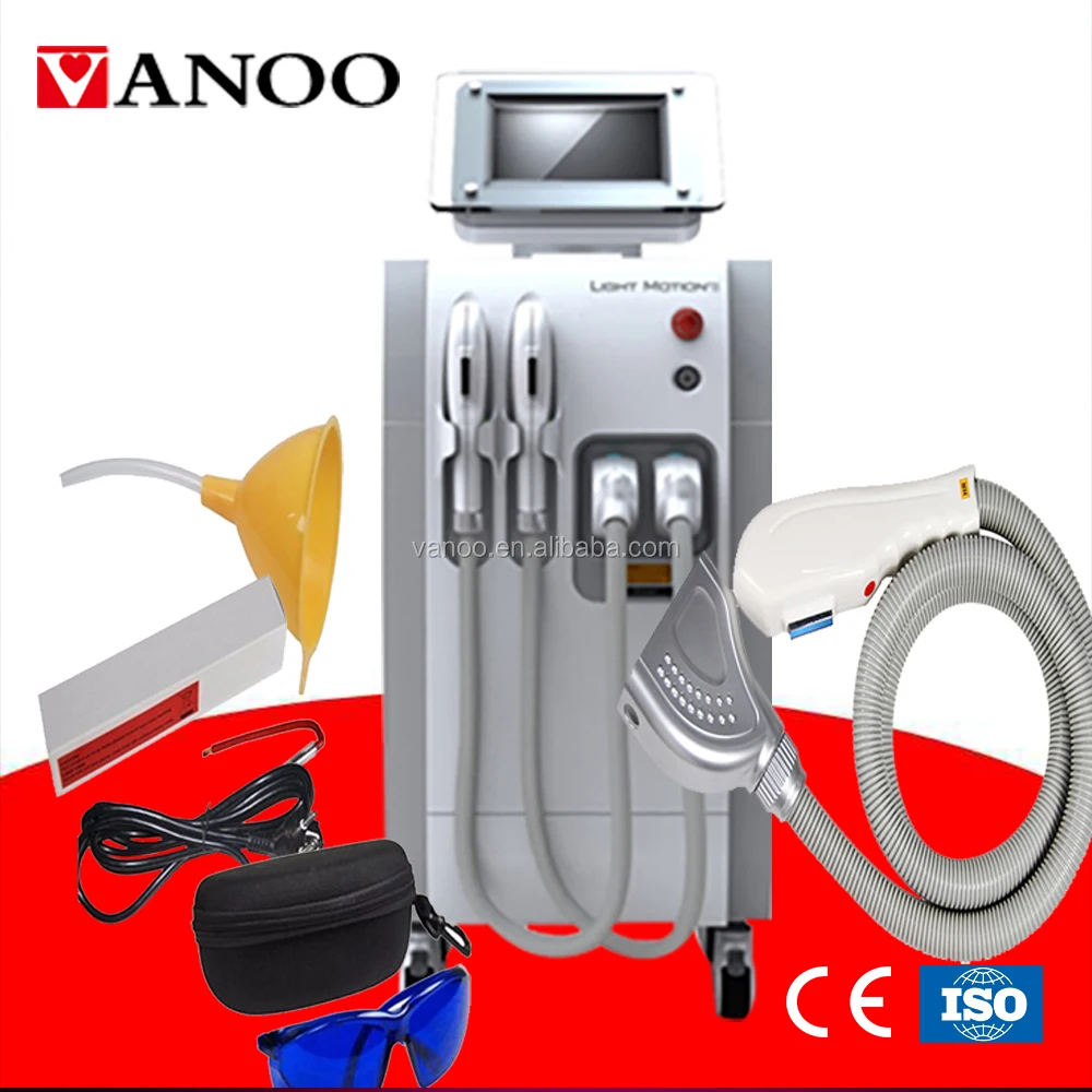 
hot vertical SHR ipl pulsed light hair removal equipment for sale 