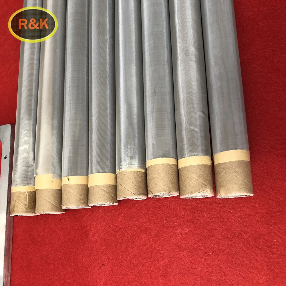 100 mesh 0.075mm 0.1mm 2205 stainless steel  super fine wire 150 micron inox mesh screen