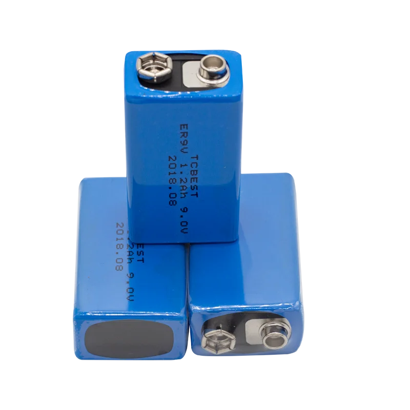 er9v lithium battery 9v alarm battery 1200mah