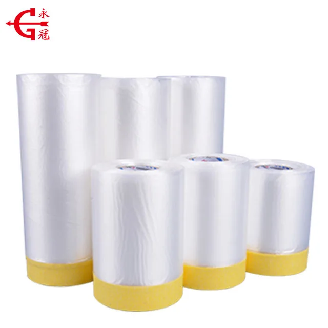car paint plastic film cover tapes masking film