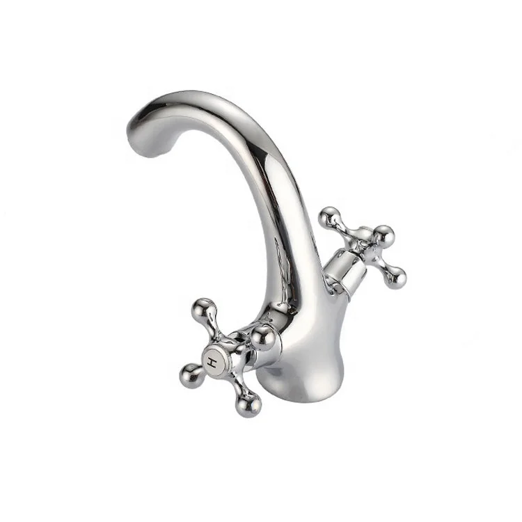 Manufacturer Sanitary Bathroom Toilet WC Bronze Swan Basin Faucet