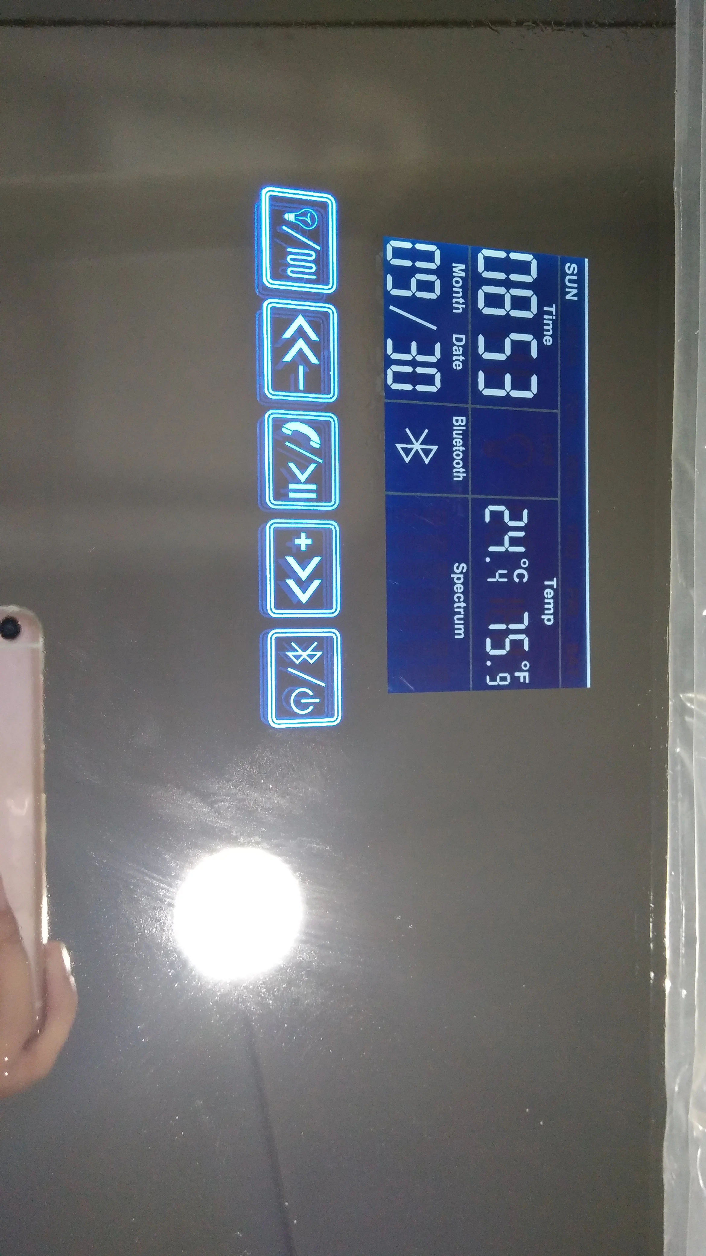 
Hot Sale Oval Style Hotel Luxury Smart LED Vanity Mirror Bathroom 