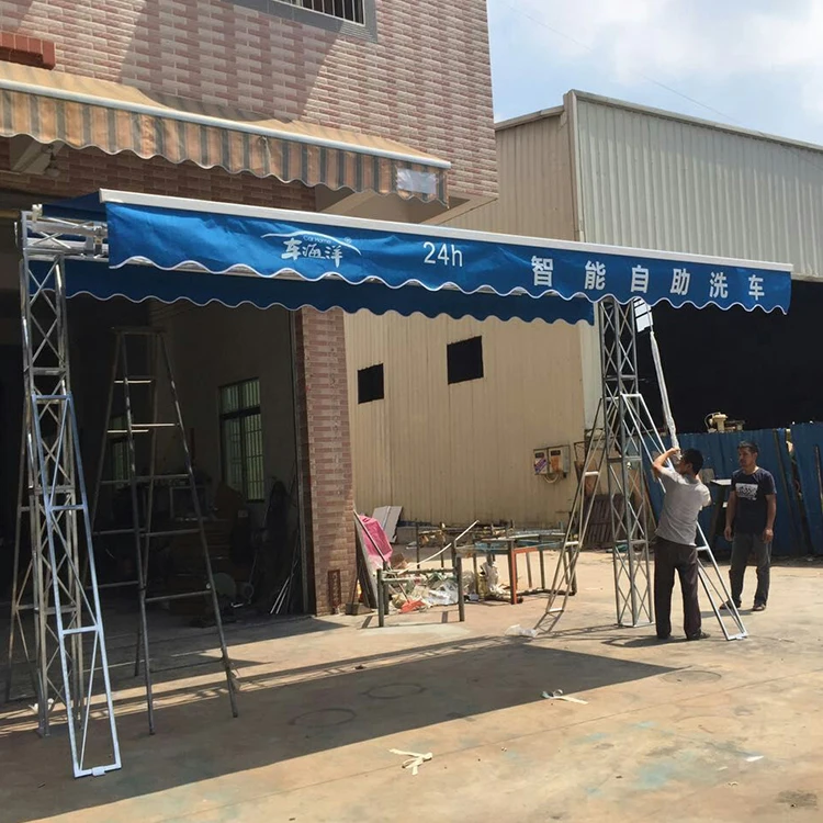 
New product Hot sale customized size waterproof retractable awning with low price 