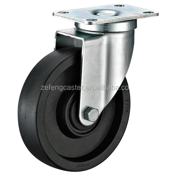 220 Celsius degree  high temperature swivel caster wheel with brake