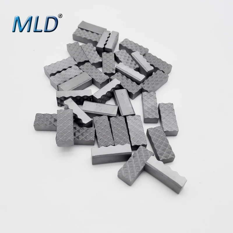 Customized solid carbide jaw clamping insert carbide gripping pads for chuck jaw