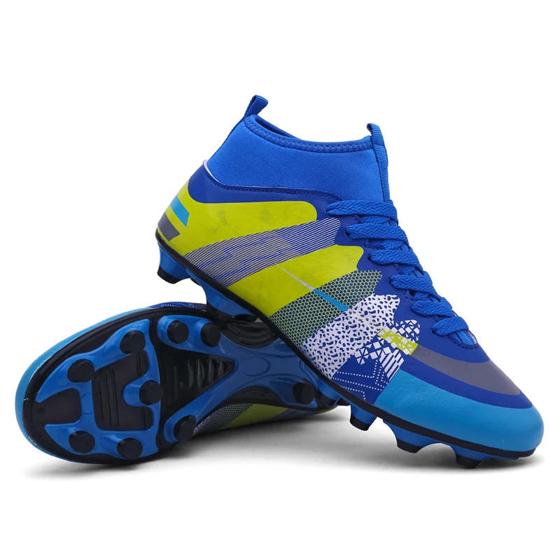 YT Shoes Kids Adults High Quality Leather Football Shoes Soccer Boots Training Shoes