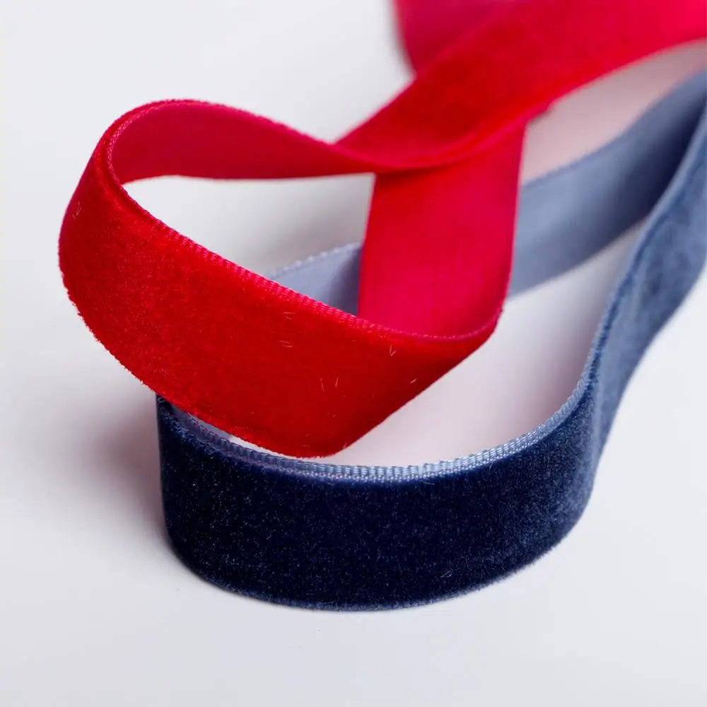 MSD Hot Sale Velvet Ribbon Single face Velvet Ribbon Wholesale