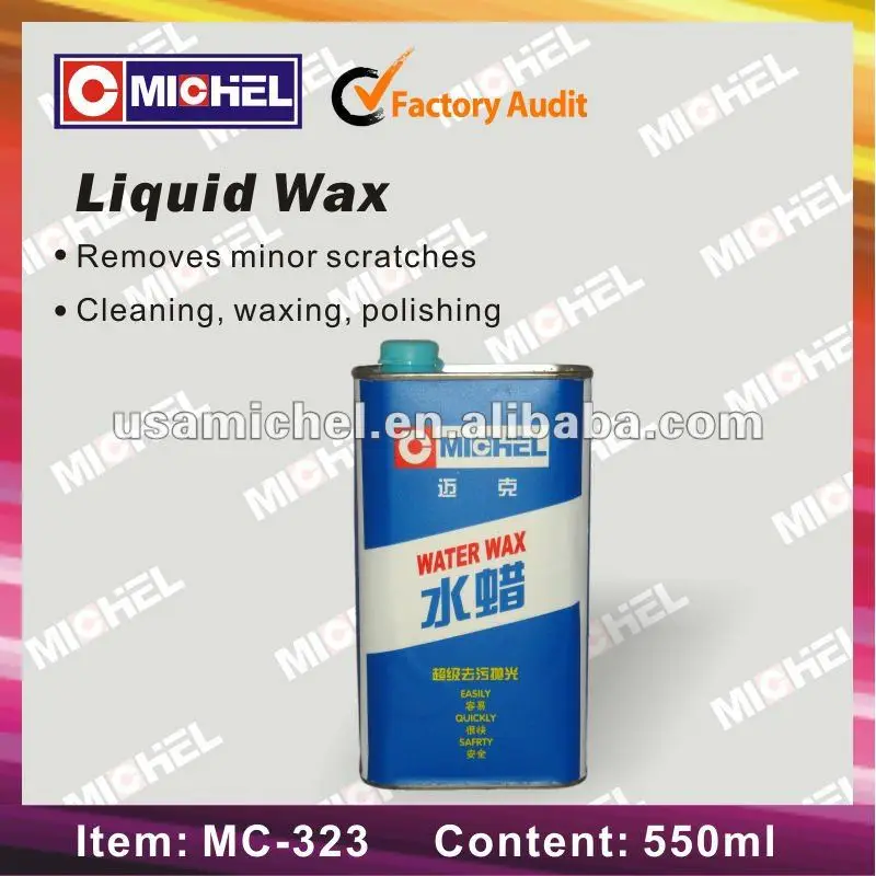 Liquid Wax Water Wax Car Care Products