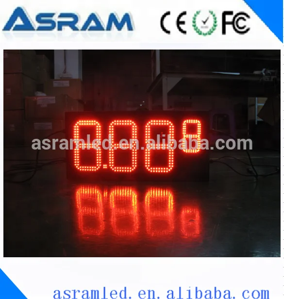 7 segment led displat 4 digit with remote control