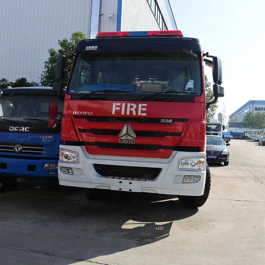 16000Liters HOWO 6X4 fire fighting truck, water tanker fire truck for sales