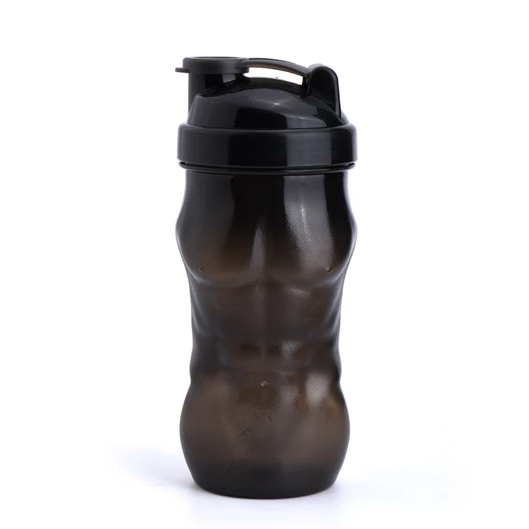 
Factory wholesale protein plastic shaker muscle shaped protein powder shakers shake water bottle 850ml 