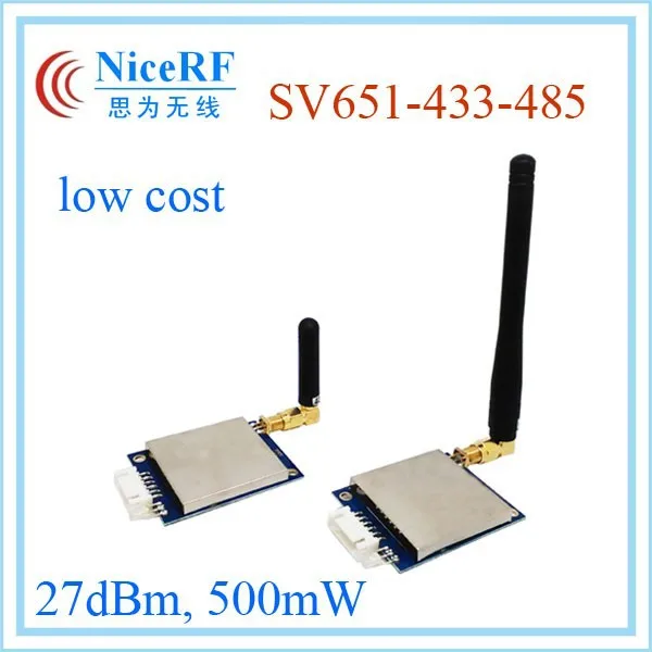 G-NiceRF Industrial 3km Uart SV651 500mW RS485 communication module receiver and transmitter