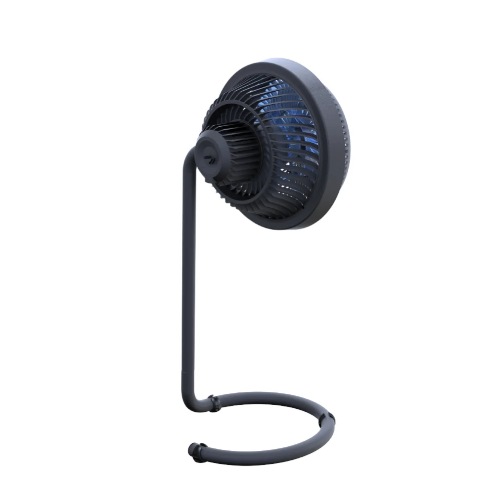 Портативный Пьедестал Таблица обращение пластиковые бесщеточный портативный мини-вентилятор 12 В электрический вентилятор стойки