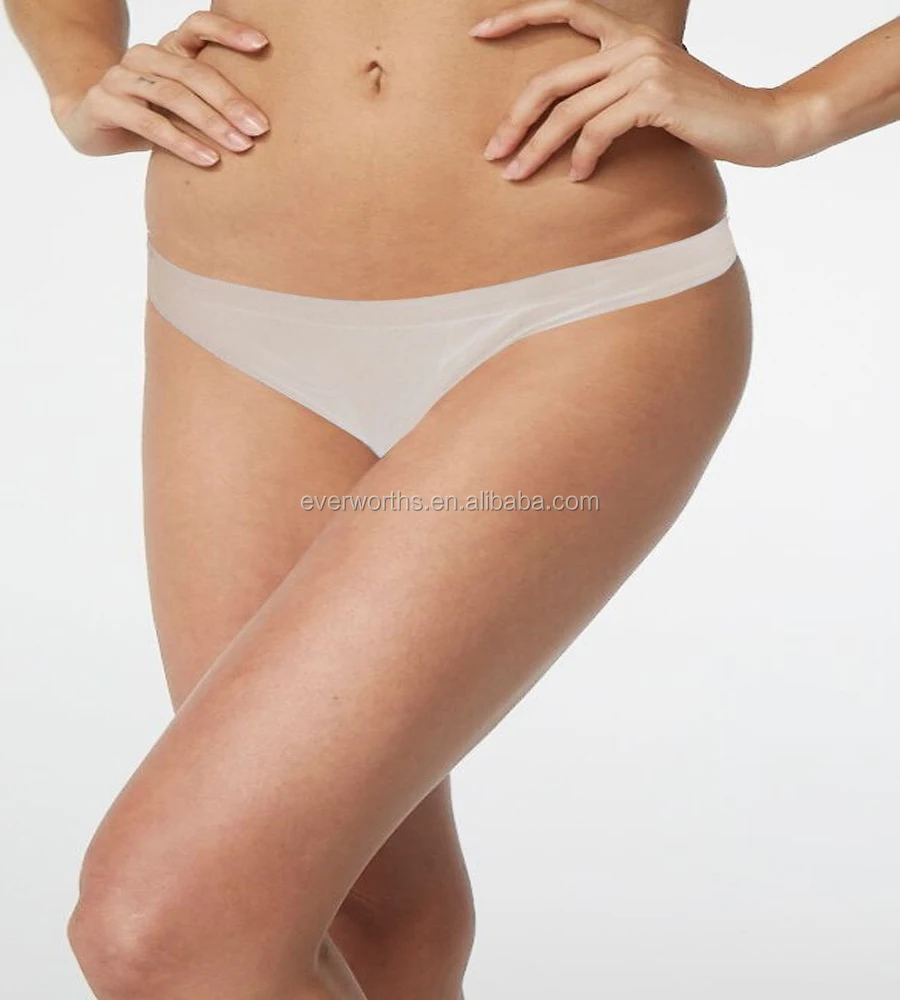 Best Comfortable Bamboo Viscose Seamless Thong Panties for Women