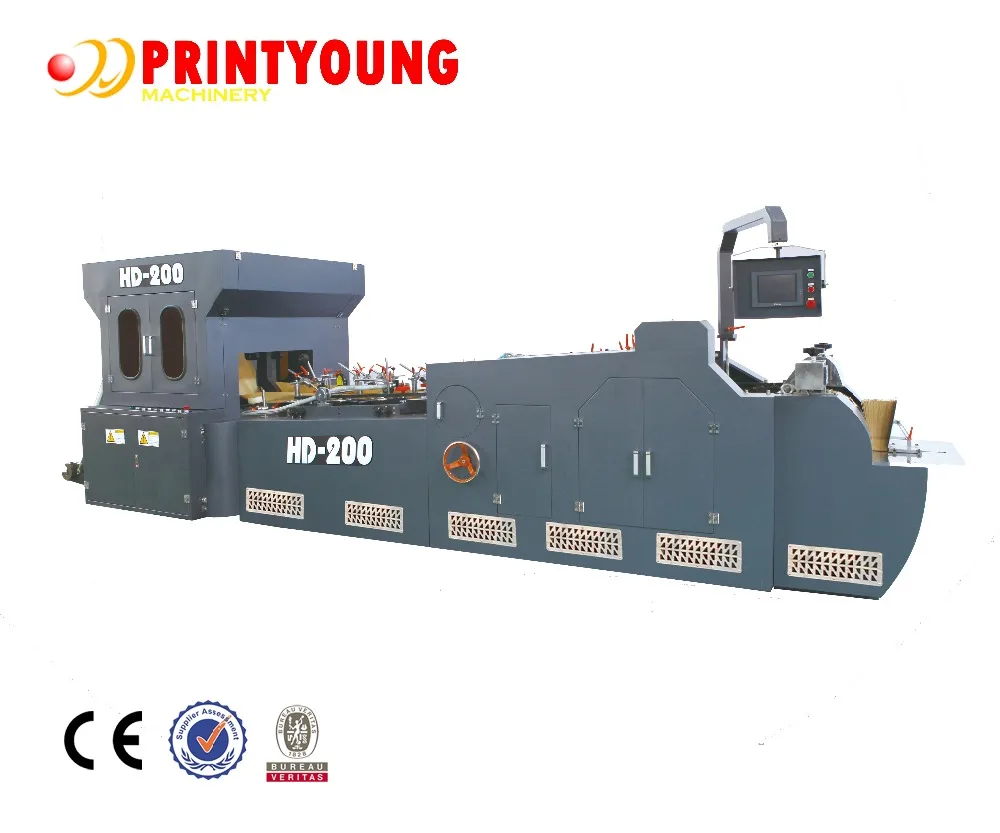 HD-200 Fully automatic kraft paper cement bag making machine price