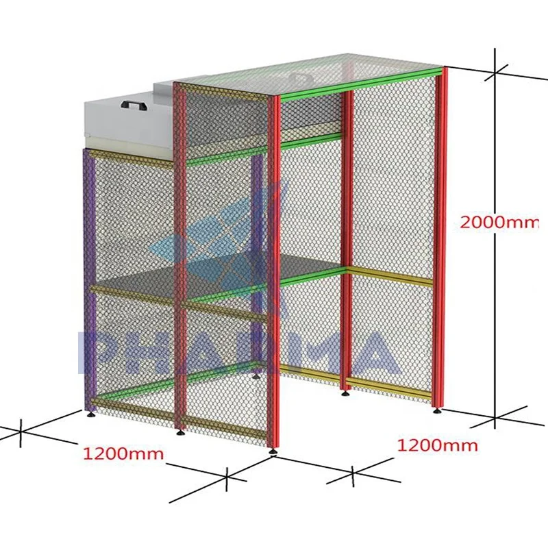 Portable Cleaning Room 220V 110V Repair Tools Iso Ce Certificate Clean Weighting booth