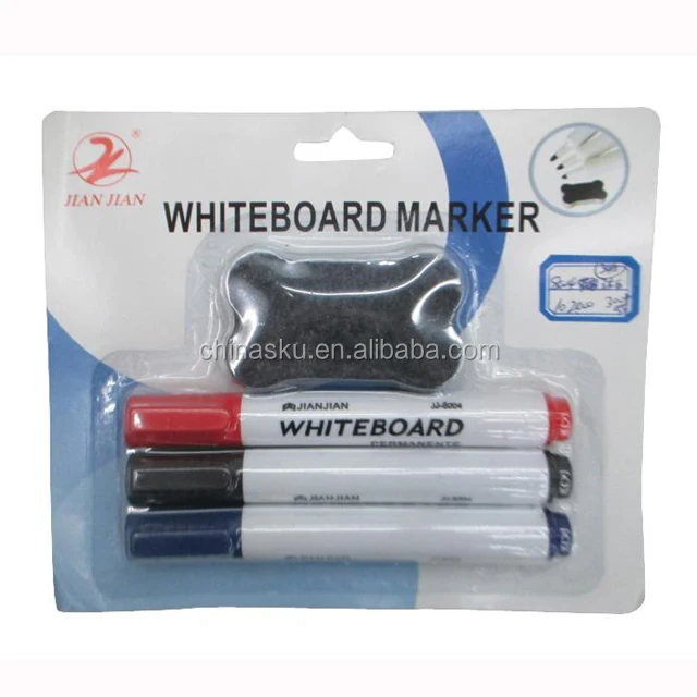 Multi-color refill ink whiteboard marker