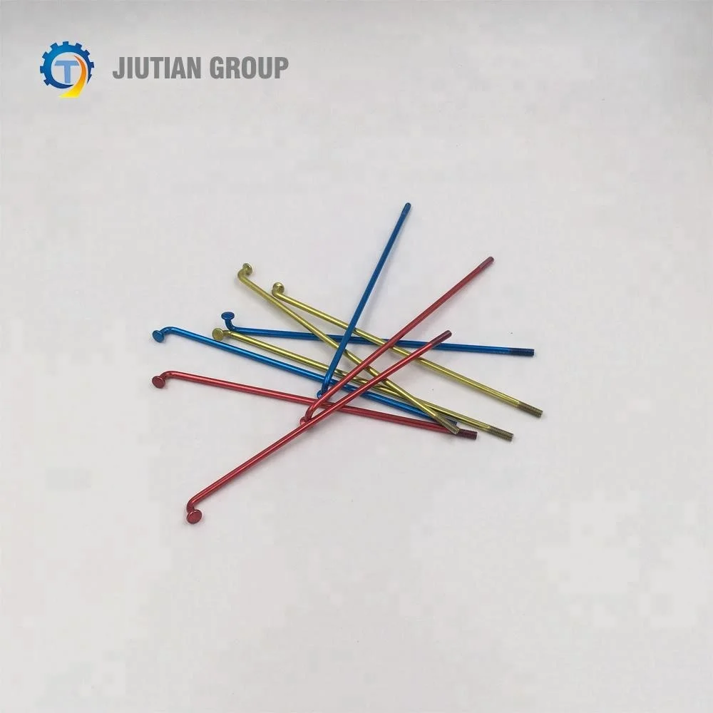 High Quality Motorcycle Spare Parts Motorcycle Wheel Cataphoresis Color Spoke