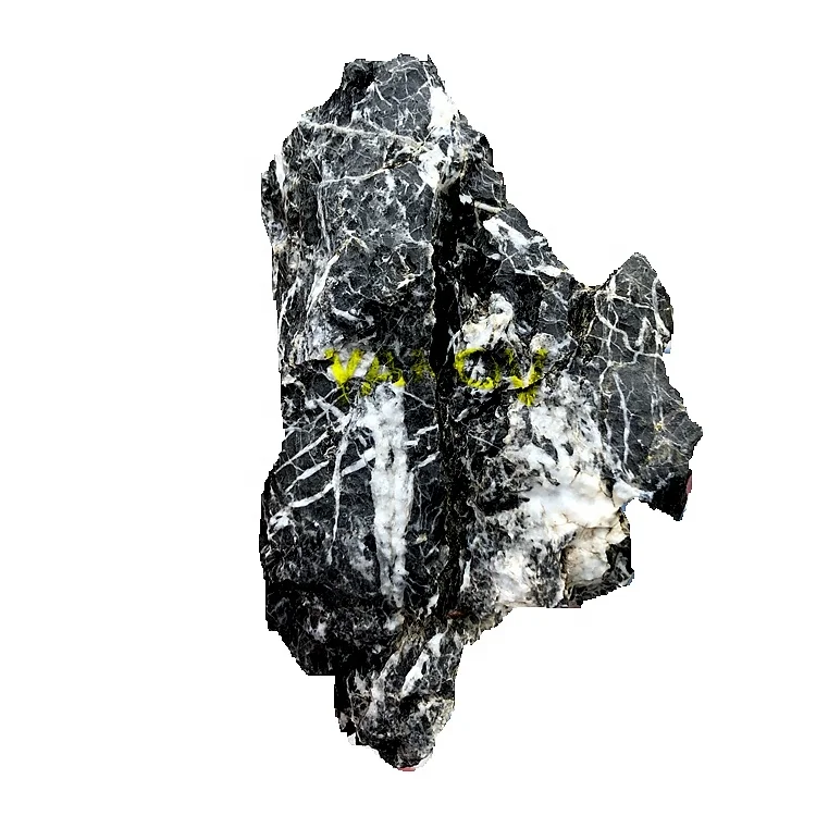 10-40cm Black Ornamental Fish Tank Sustainable Seiryu Rock Stone Aquarium