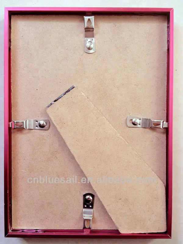 aluminum collection frame, colorful photo frame, red table photo frame