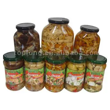 
Jars mushrooms in Marinade(canned mushrooms) 